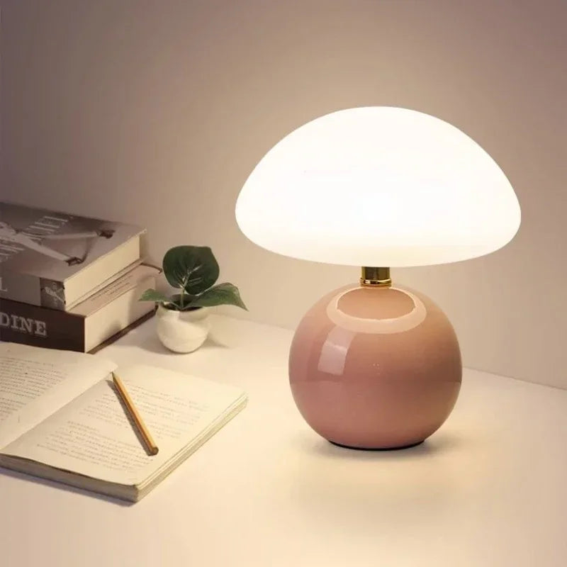 GlowMushroom Lampe - USB Dekorative Pilz Tischleuchte