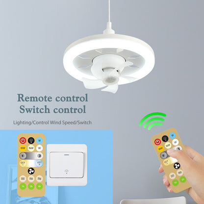 Garduru 360°-Deckenventilator - Inklusive kostenloser Fernbedienung