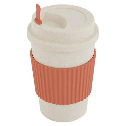 Thermoresistente Tasse mit rutschfestem Manschette-SafeSip™