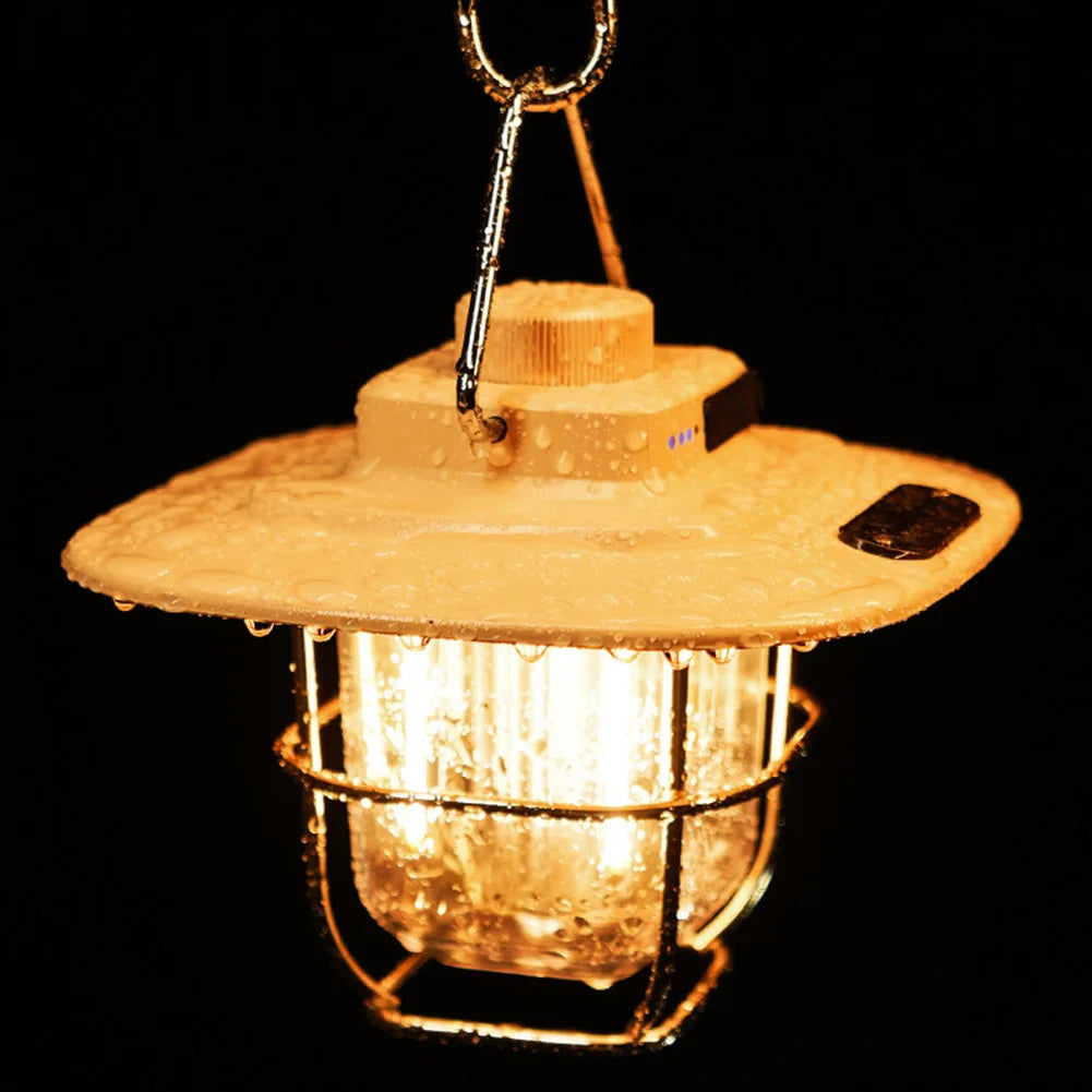 RetroLuxe - Vintage Oplaadbare Lamp