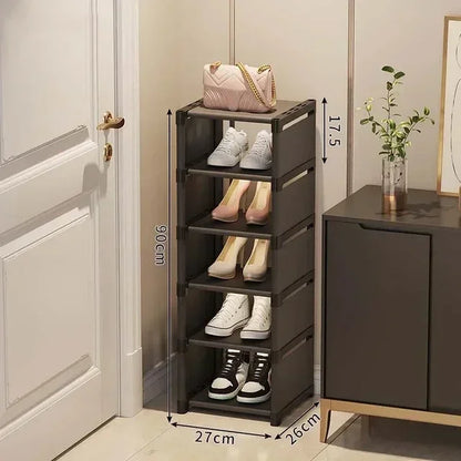 Garduru RACK – Stapelbares Schuhregal für Ecken – Platzsparende Organisation mit Stil