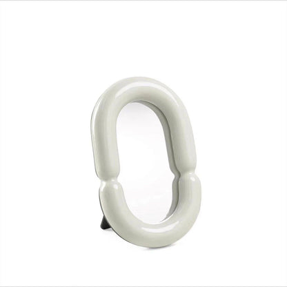 SerenaShape – Eleganter Ovaler Spiegel mit Skulpturaler Form