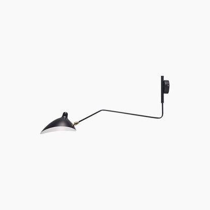 Garduru Mouille Einarmige Wandlampe – Ikonisches Design der 1950er Jahre mit verstellbarem Arm