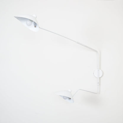 Garduru Mouille Einarmige Wandlampe – Ikonisches Design der 1950er Jahre mit verstellbarem Arm