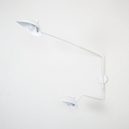 Garduru Mouille Einarmige Wandlampe – Ikonisches Design der 1950er Jahre mit verstellbarem Arm