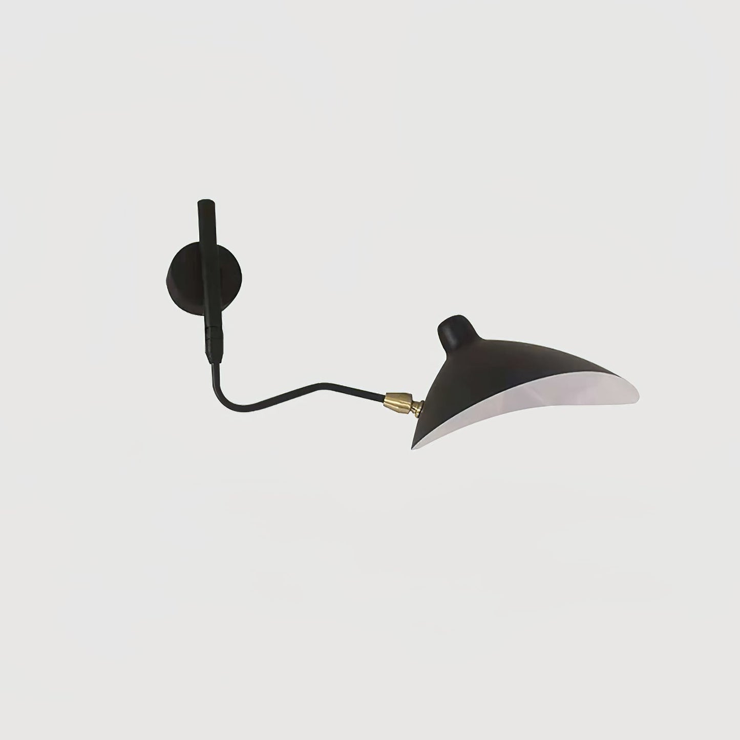 Garduru Mouille Einarmige Wandlampe – Ikonisches Design der 1950er Jahre mit verstellbarem Arm