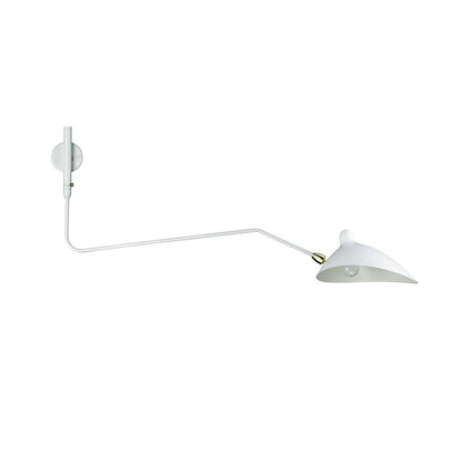 Garduru Mouille Einarmige Wandlampe – Ikonisches Design der 1950er Jahre mit verstellbarem Arm