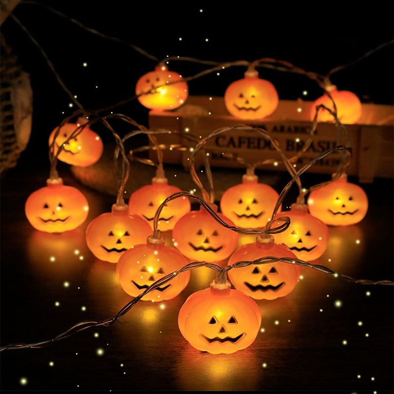 Halloween LED Lichterketten: Unheimliche Freuden