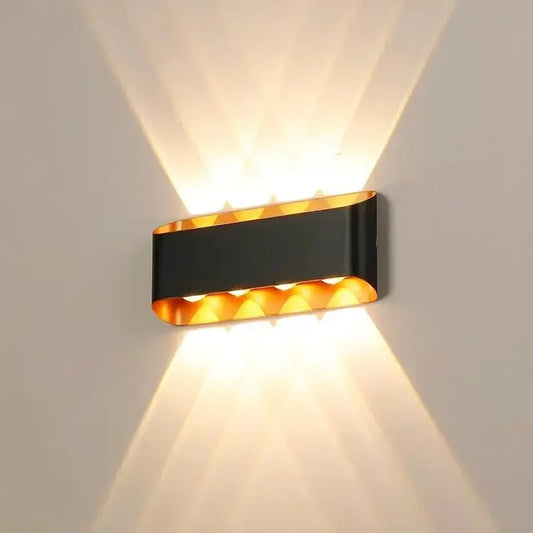 Elegante Wasserdichte LED-Wandleuchte - Modernes Minimalistisches Design