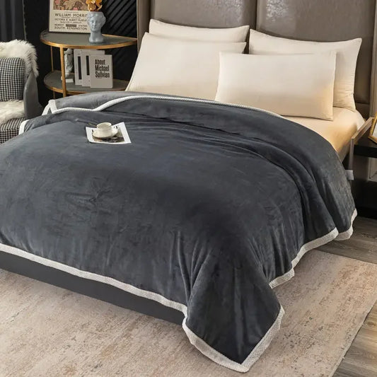 Garduru Kaschmir-Decke für Bett und Sofa – Extra warm & weich