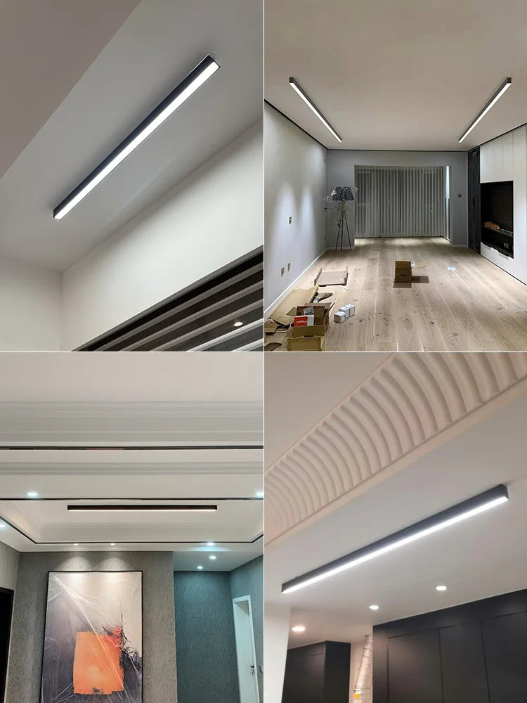 Garduru – Sleek LED-Deckenleuchte für Balkone und Essbereiche