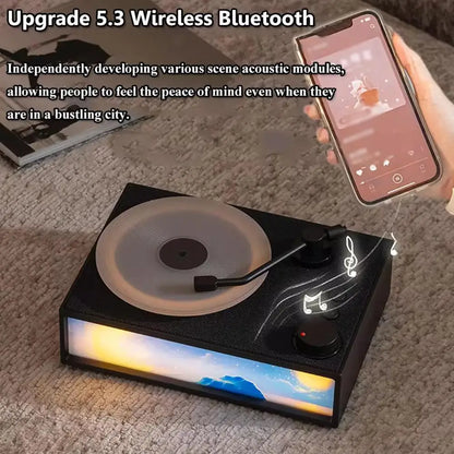 Aroma Bluetooth Lautsprecher – Umgebungslicht & ätherischer Öldiffusor mit 360° Duft und Musik