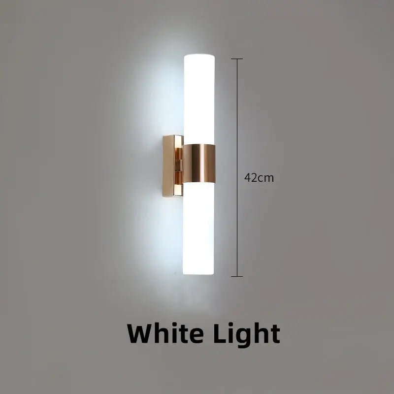 Große moderne LED-Wandlampe (42 cm)