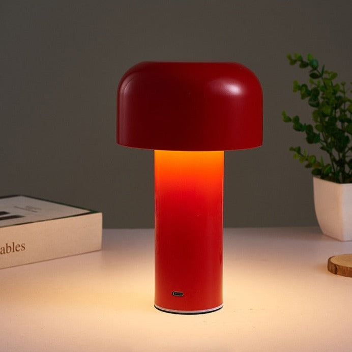MushRoomGlow – Luxus Dimmbar Tischlampe mit italienischem Design