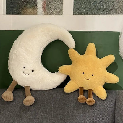 Garduru - Charmantes Kuschelpaar aus Mond und Sonne für strahlende Träume