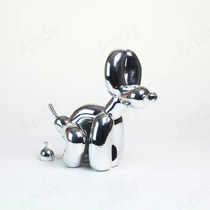 Minimalistisches Ballonhund-Ornament