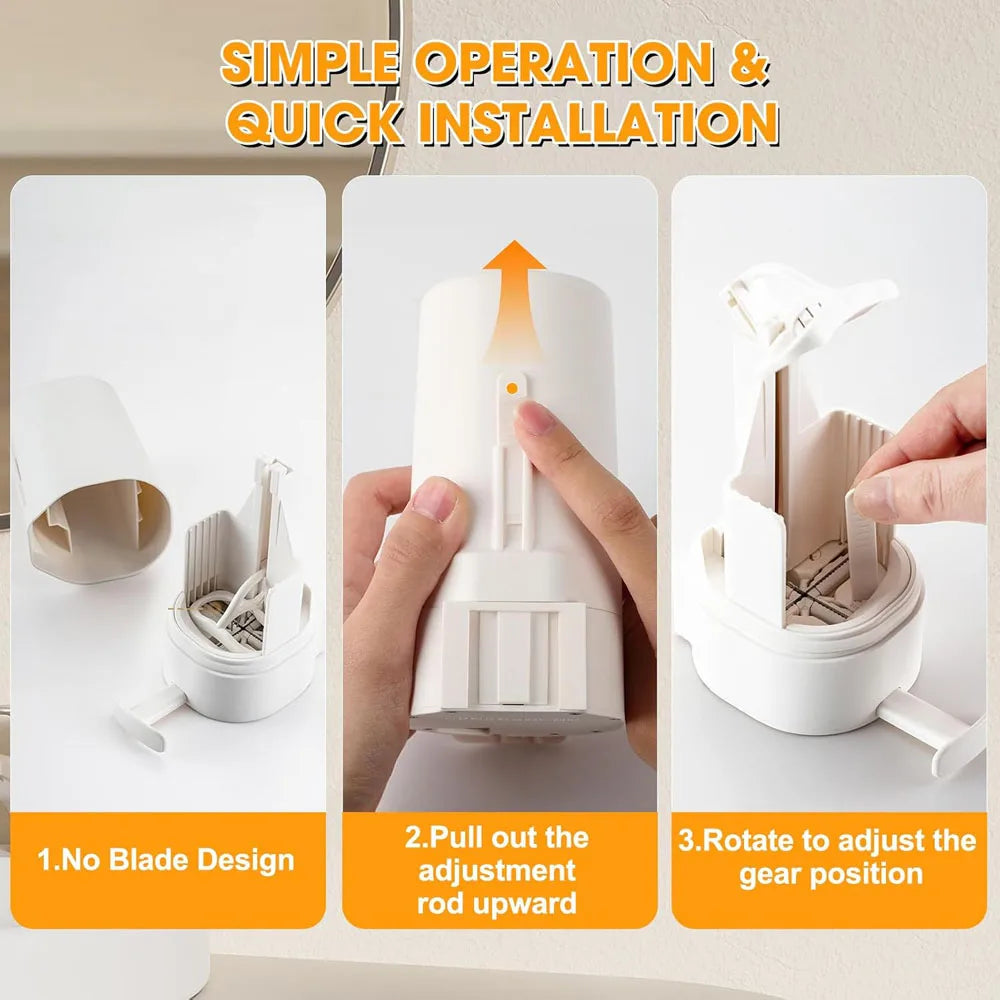 Wandmontierter Seifenspender mit Grinder