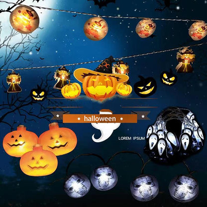 Halloween LED Lichterketten: Unheimliche Freuden