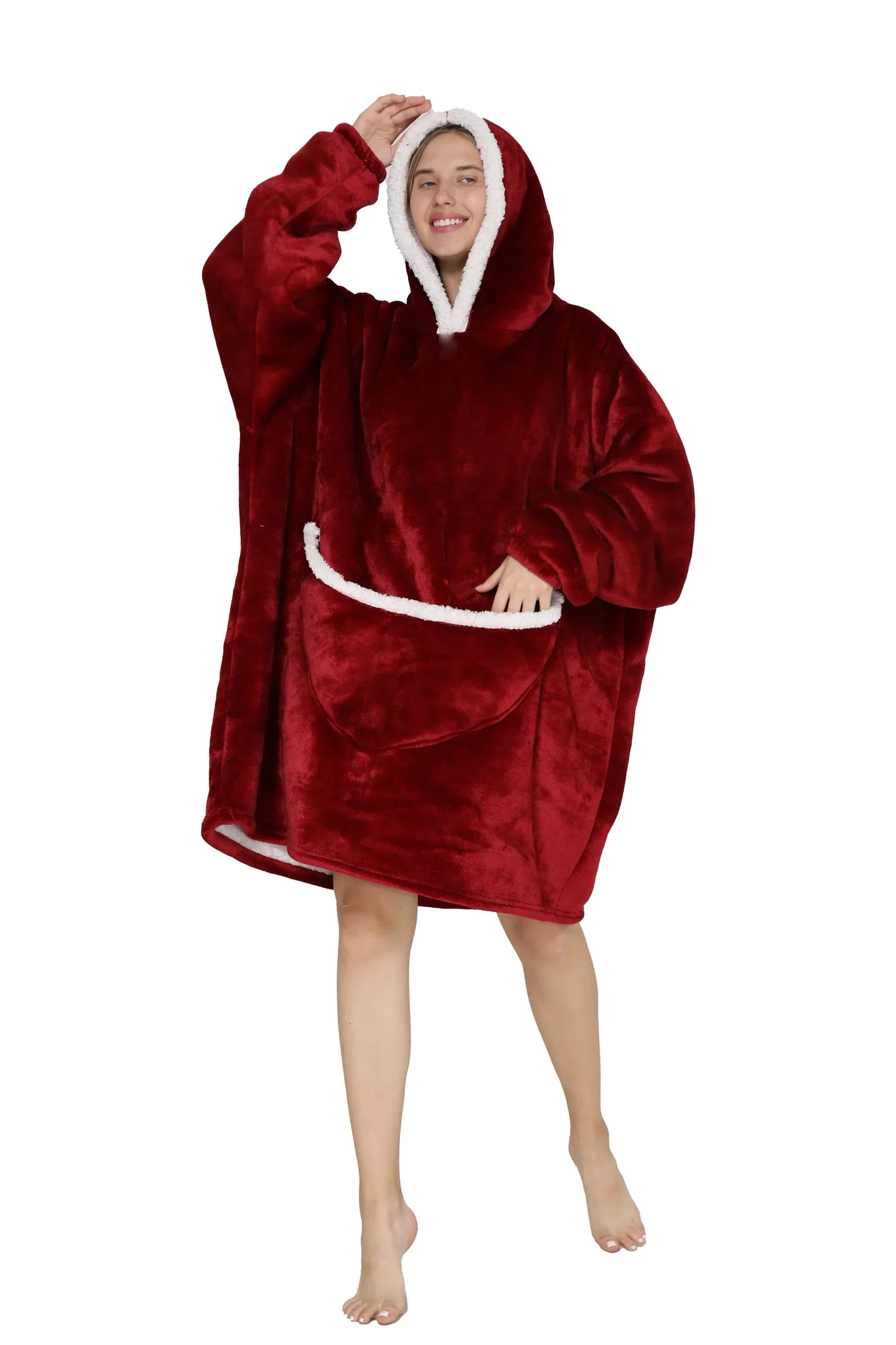 Garduru – Ultra-bequeme, übergroße Hoodie-Decke
