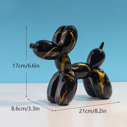 Nordische Ballonhundefiguren Innenstatue
