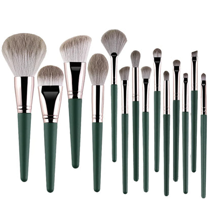 14-teilige Makeup-Pinselset - Weiche, flauschige & vielseitige Schönheitswerkzeuge