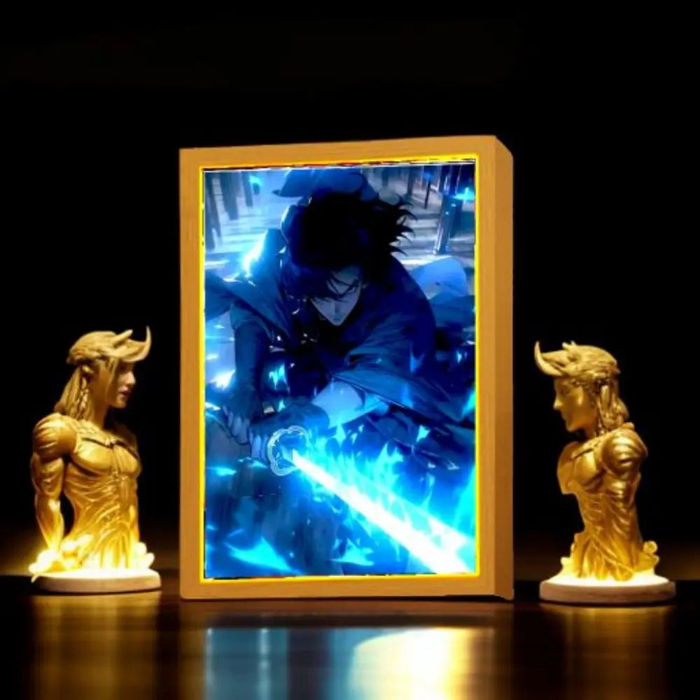 Royaleva League of Legends LED Lampe - Dimmbare 3-Farben Nachtlicht mit Gaming Kunst