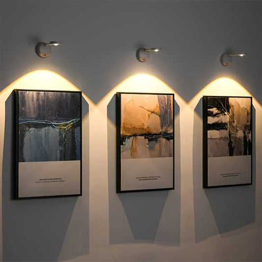 LumiSense – Smarte wiederaufladbare LED-Wandleuchte mit Bewegungssensor