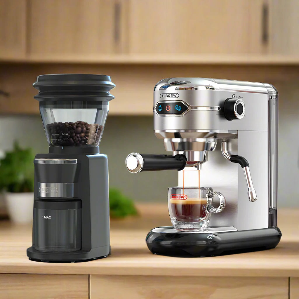 Automatischer Kaffeemühle – 31 einstellbare Einstellungen für präzisen Espresso- und Pour-Over-Brauen