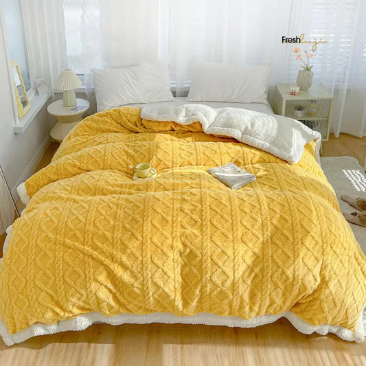 Garduru - Dicke Samtdecke für das Sofa – Komfort und Eleganz