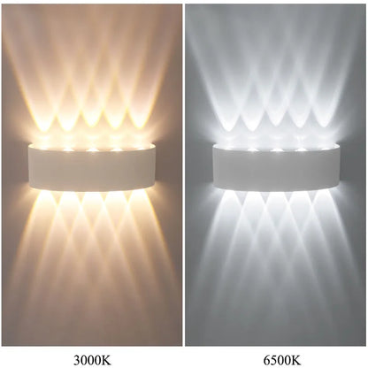 Royelux Moderne LED-Wandlampe für Schlafzimmer und Wohnzimmereinrichtung
