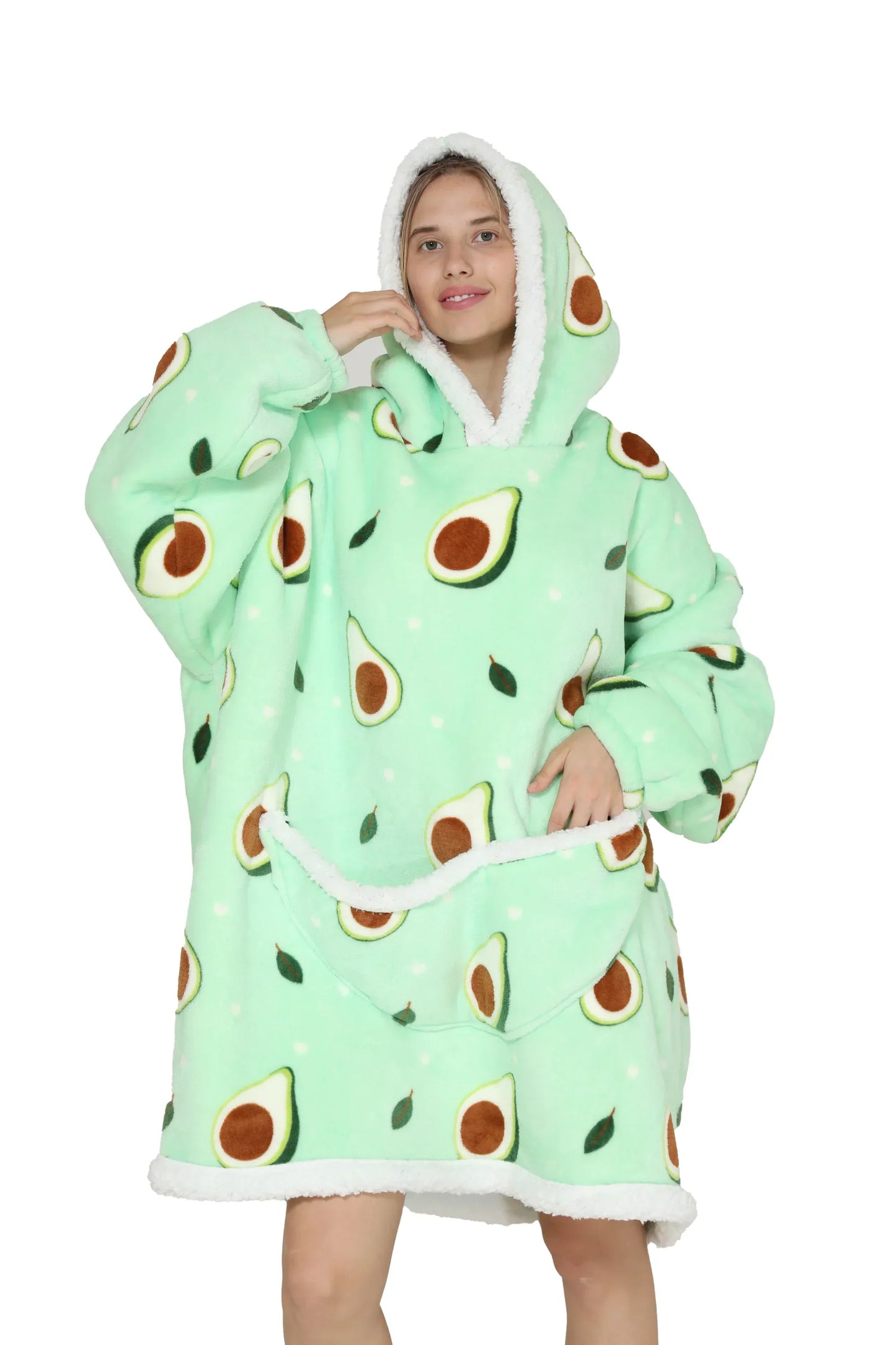 Garduru – Ultra-bequeme, übergroße Hoodie-Decke