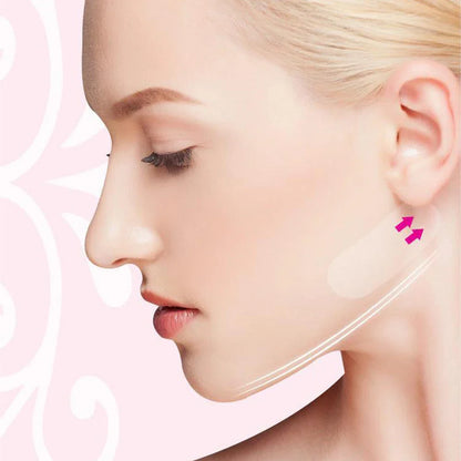 V-Shape Gesicht Lift Tape - Unsichtbarer Gesicht Lifter Sticker für sofortige Faltenentfernung