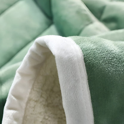 Luxuriöse Sherpa-Fleece-Decke - Super weich, unglaublich gemütlich und warm