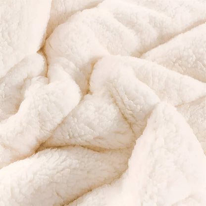 Luxuriöse Sherpa-Fleece-Decke - Super weich, unglaublich gemütlich und warm