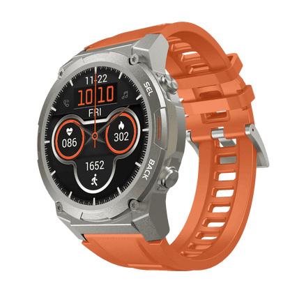 Smartwatch Rugged Wasserdicht Fitness Outdoor Tracker
