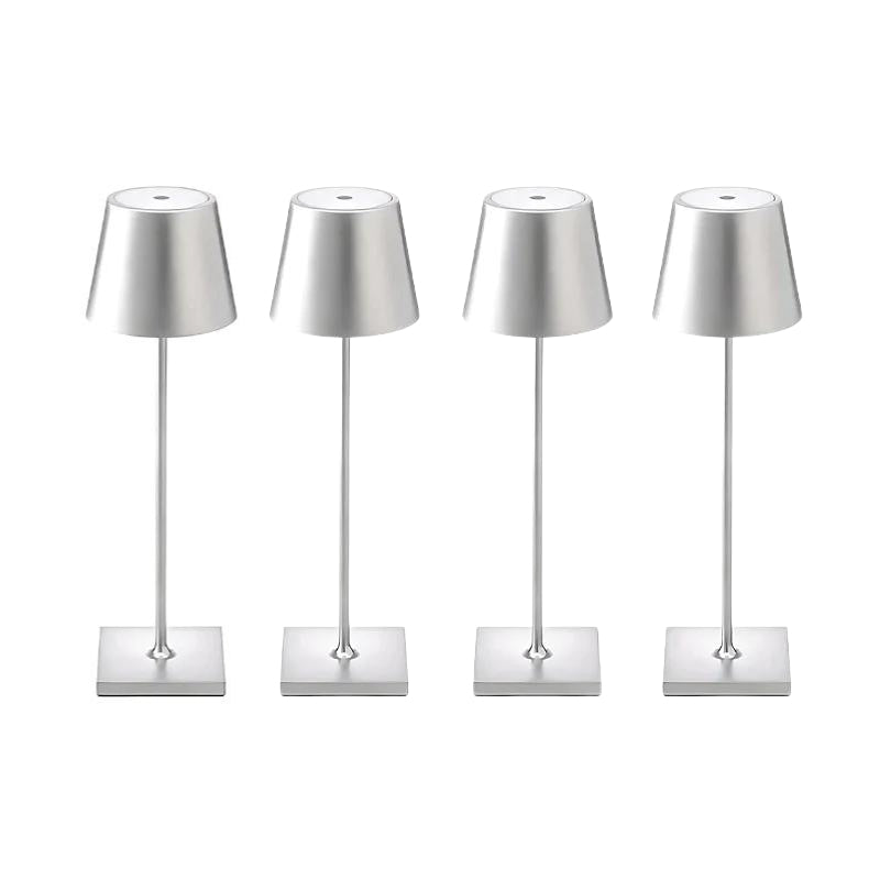 LumiFlex – Luxuriöse kabellose Tischlampe mit einstellbarer Beleuchtung