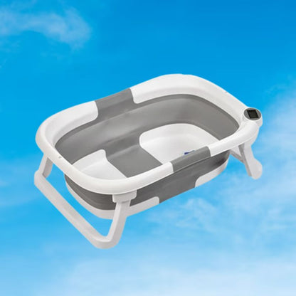Babybadewanne mit Thermometer