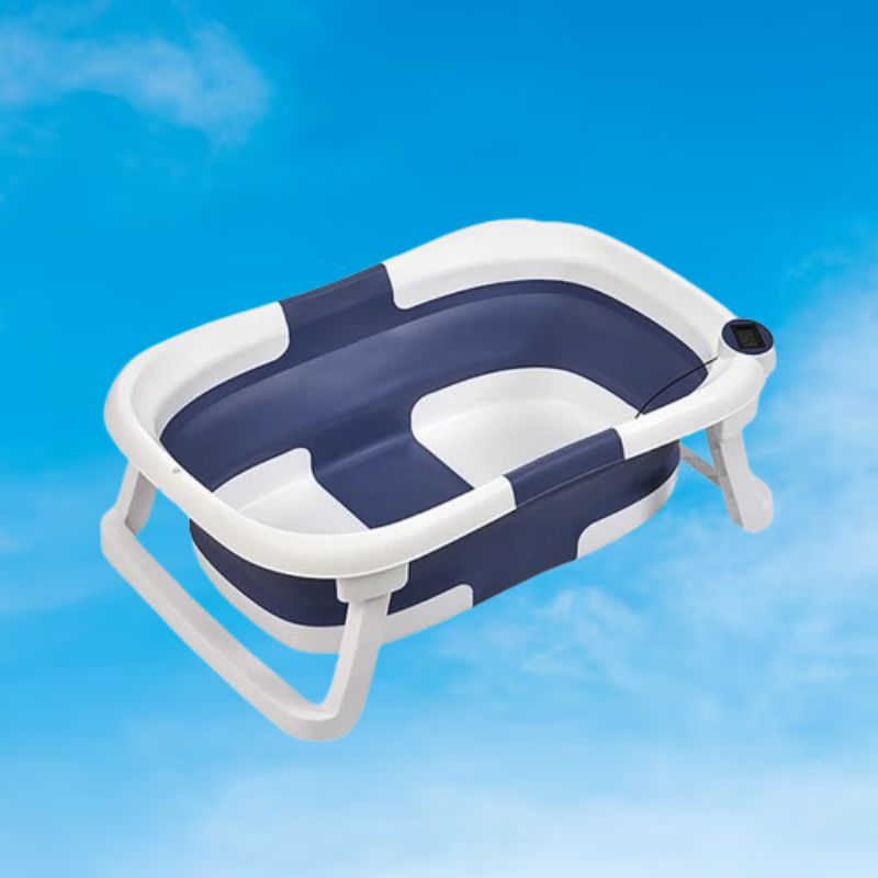 Babybadewanne mit Thermometer