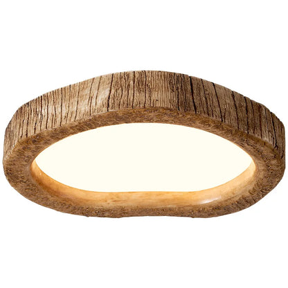 Garduru Holz-Effekt LED Deckenleuchte – Warmes & Einladendes Ambiente