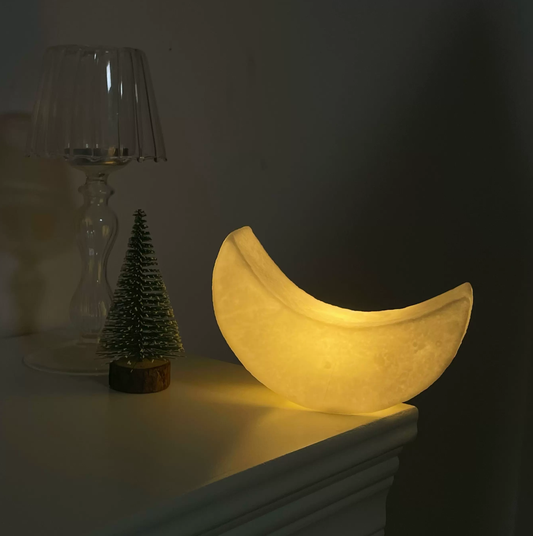 Mond LED Nachttischlampe - Perfektes Geschenk für Kinder und Mädchen