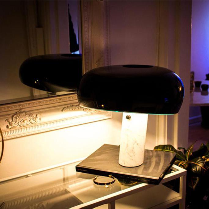 Tischlampe StoneGlow aus Marmor - Zeitlose Eleganz und modernes Design