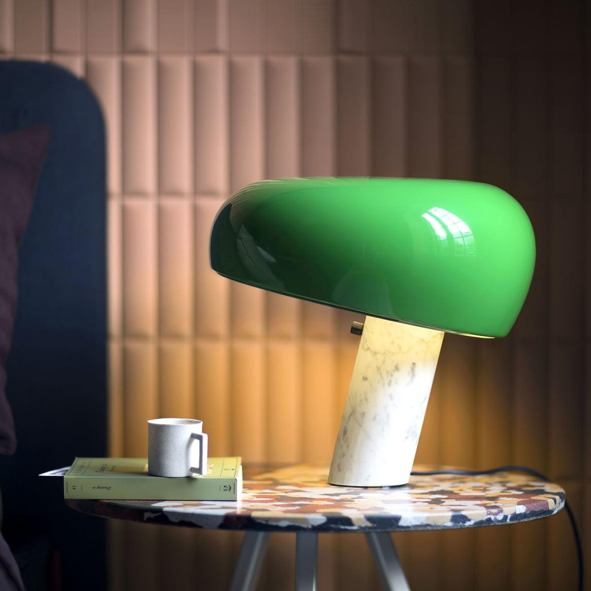 Tischlampe StoneGlow aus Marmor - Zeitlose Eleganz und modernes Design
