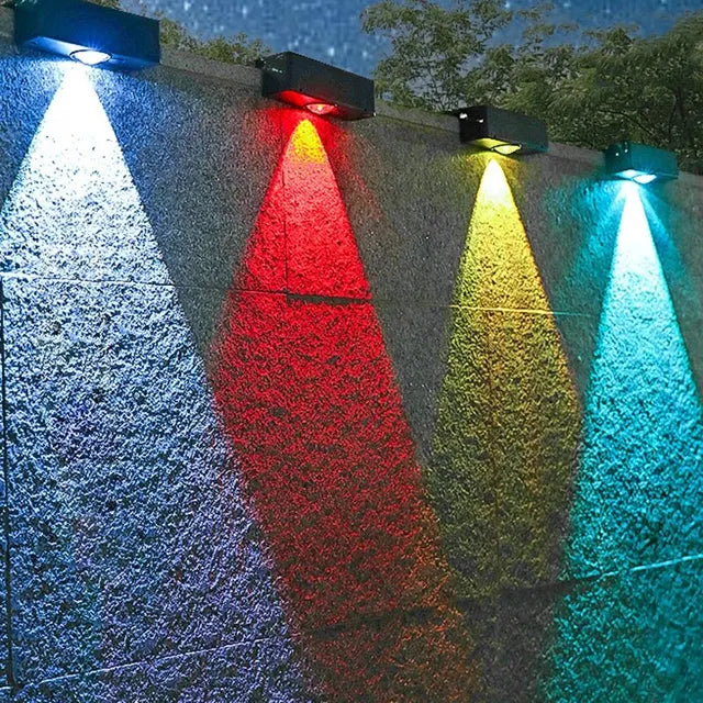 LumiSquare - Solar Außenwandleuchten