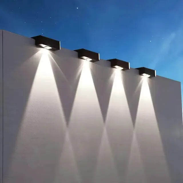LumiSquare - Solar Außenwandleuchten