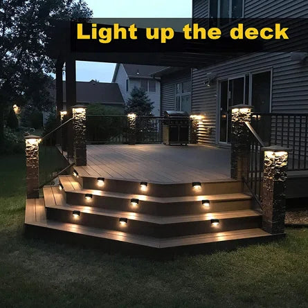 StepLights™ - Treppe Solarleuchten Set | 1+1 GRATIS