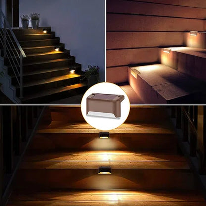 StepLights™ - Treppe Solarleuchten Set | 1+1 GRATIS
