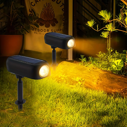 Solar-Spotlights | Verstellbare IP65 wasserdichte Außenlichter