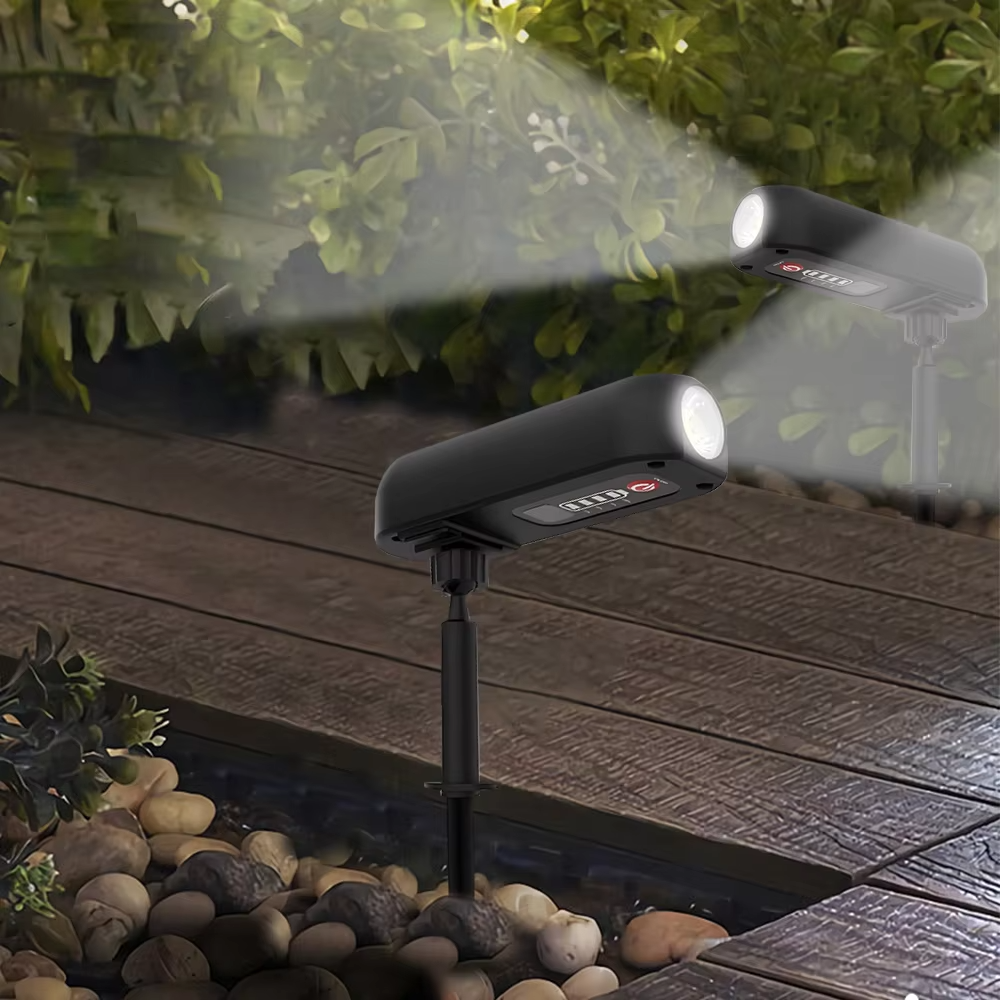 Solar-Spotlights | Verstellbare IP65 wasserdichte Außenlichter