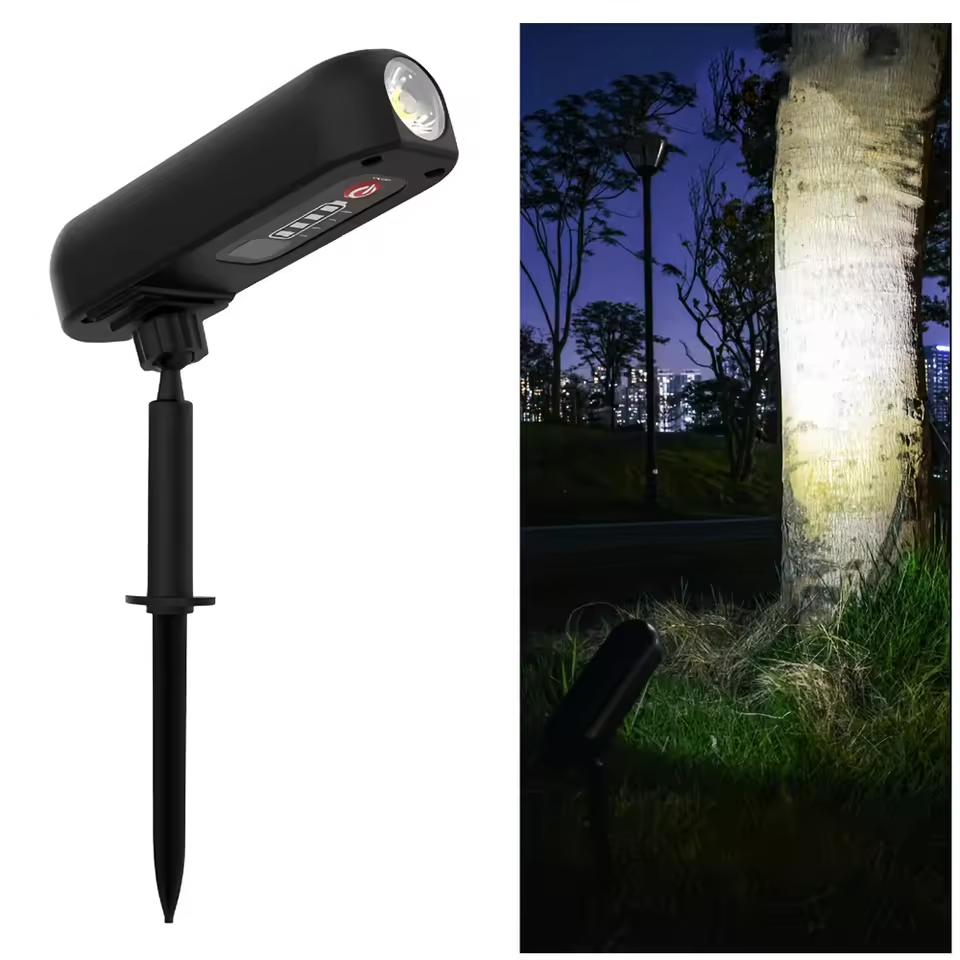 Solar-Spotlights | Verstellbare IP65 wasserdichte Außenlichter