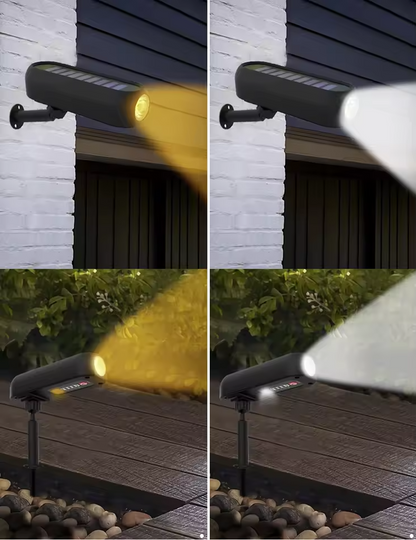 Solar-Spotlights | Verstellbare IP65 wasserdichte Außenlichter